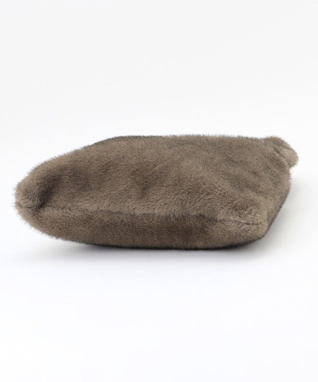 自由区 【SHIHOさん着用】イージーファー バッグ モカ