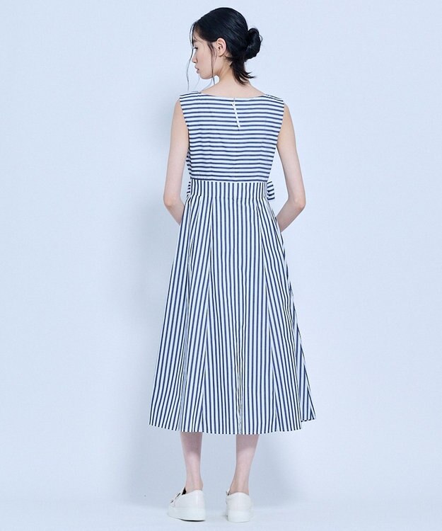 TOCCA 【星風まどかさん着用】STRIPE PARASOL ドレス ネイビー系5