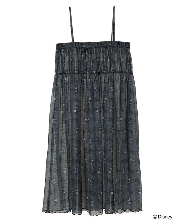 Green Parks オズワルド／２ＷＡＹ　シアーキャミワンピース Black