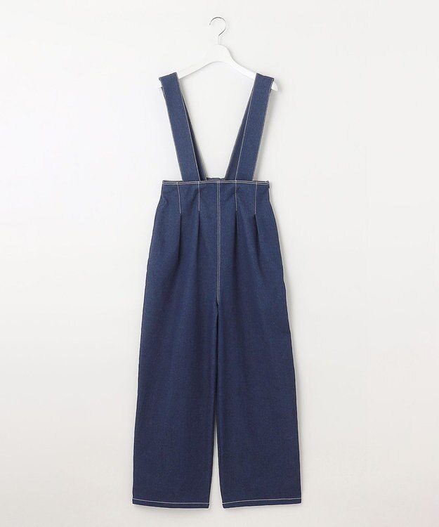 Feroux 【2WAY】ハイウエストデニム パンツ ネイビー系