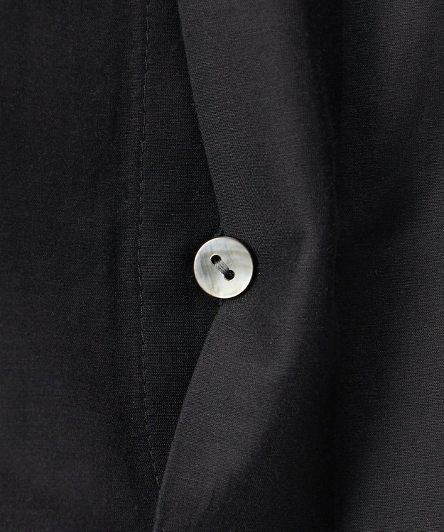 23区 【エステータ】シルクコットンローン ボウタイブラウス ブラック系