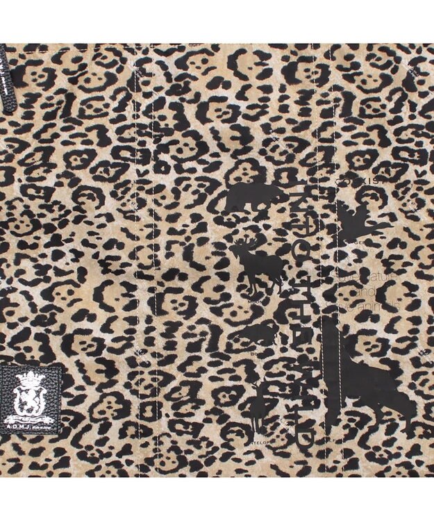 A.D.M.J. 【ナイロン】オリタタミバッグL LEOPARD