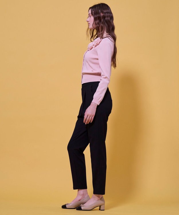 TOCCA GLOW CORSAGE KNIT ニットカーディガン ピンク系