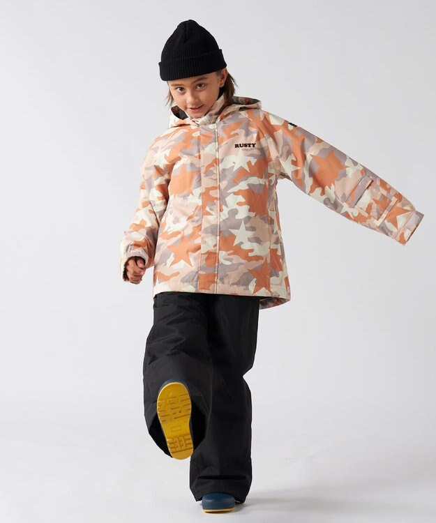 OP／FILA 【RUSTY】スノーウェア 上下セット 耐水圧10000mm ベージュ