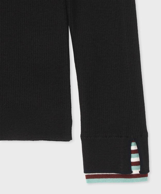 Paul Smith ハイゲージ タートルネック ニット ブラック