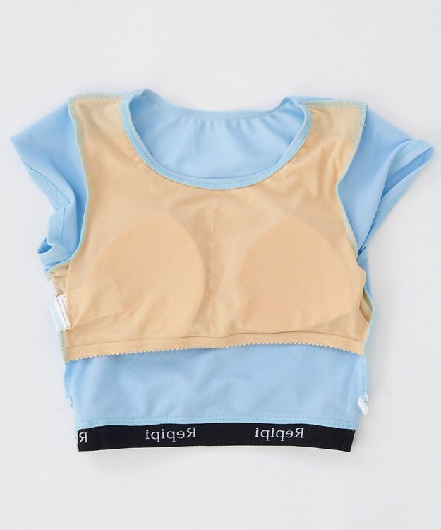 OP／FILA 【repipi armario】短丈セパレート水着 サックス