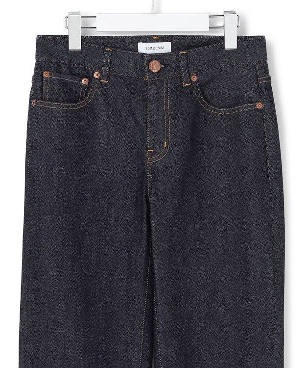 23区 S 【先行予約】23区DENIM ストレートフィット デニムパンツ ネイビー系