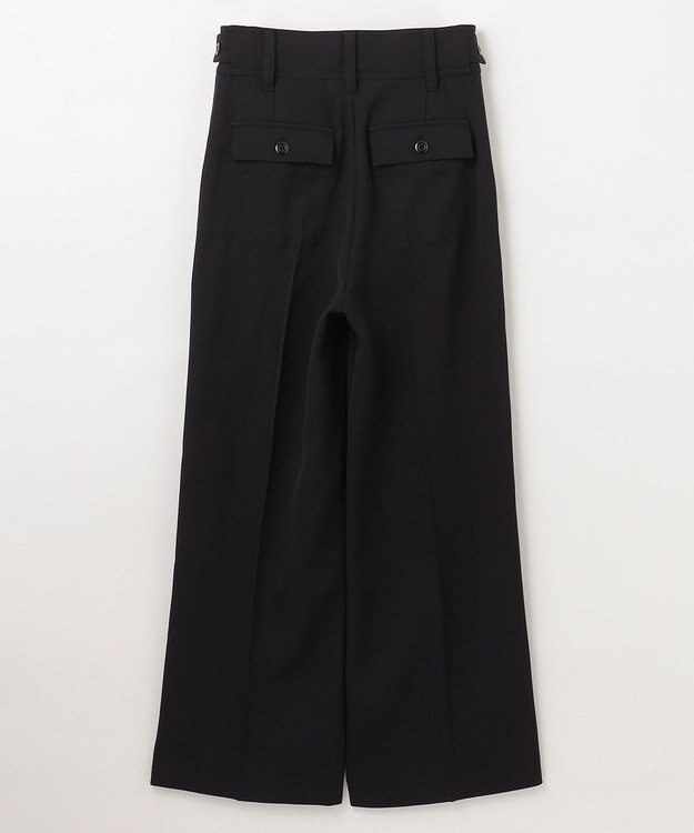 GRACE CONTINENTAL サテンベイカーパンツ ブラック