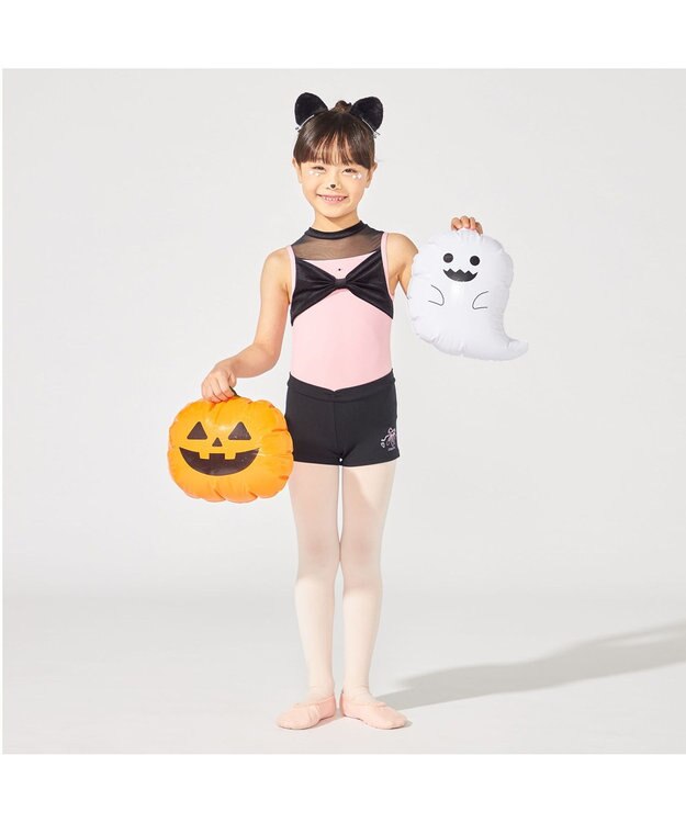 Chacott ハイネックレオタード ピンク