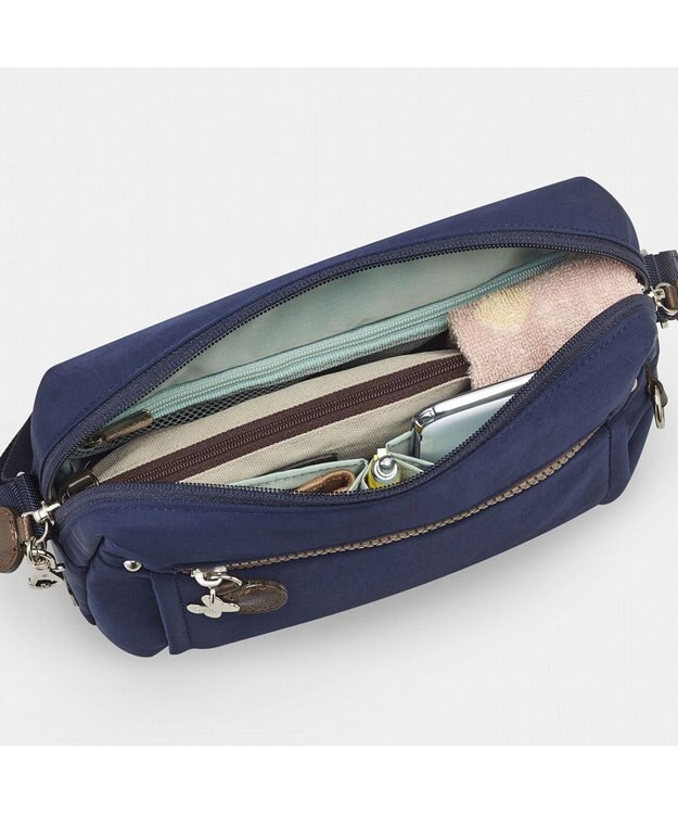 ACE BAGS & LUGGAGE Kanana project PJ8-3rd フリーウェイバッグ ショルダーバッグ 62105 ヨコ型 カナナ プロジェクト ネイビー