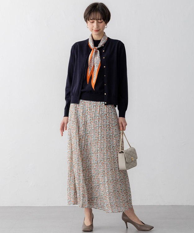 23区 【Oggi10月号掲載】キルティング ショルダーバッグ アイボリー系