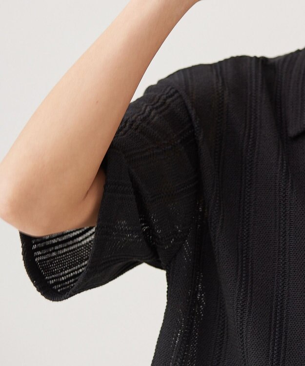 UNFILO MENS ラッセルシャツ【ギフトにもおすすめ】 ブラック