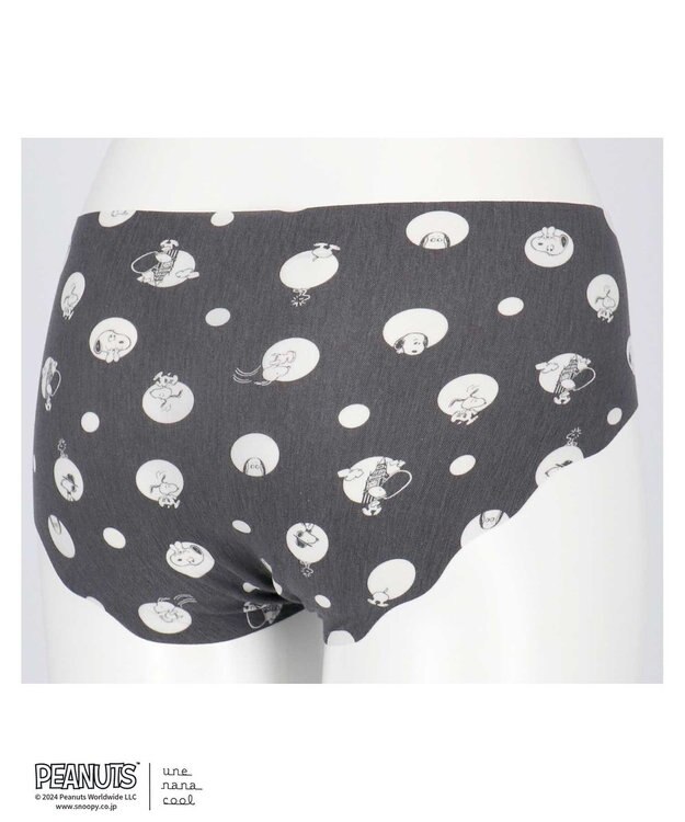 une nana cool MADE WITH PEANUTS 【綿混】フラット仕上げショーツ BL