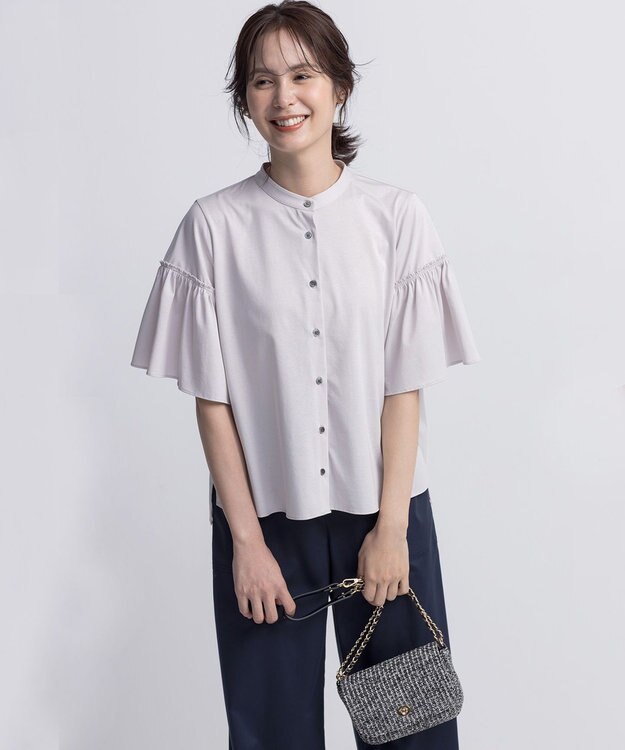 組曲 フラップミニショルダー バッグ ブラック系