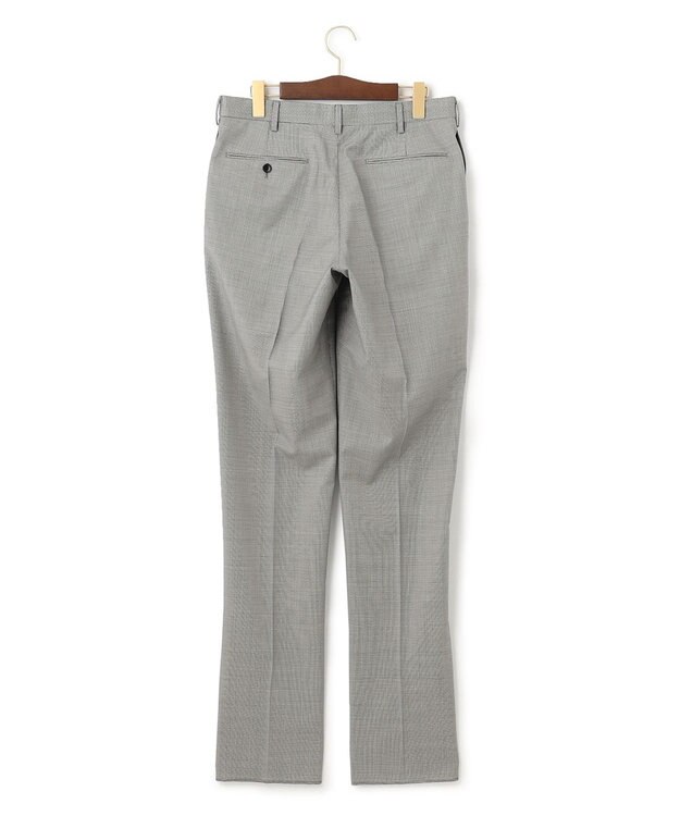 J.PRESS MEN 【J.PRESS MOVING】REDA ACTIVEマイクロハウンドトゥース スラックス ブラック系8