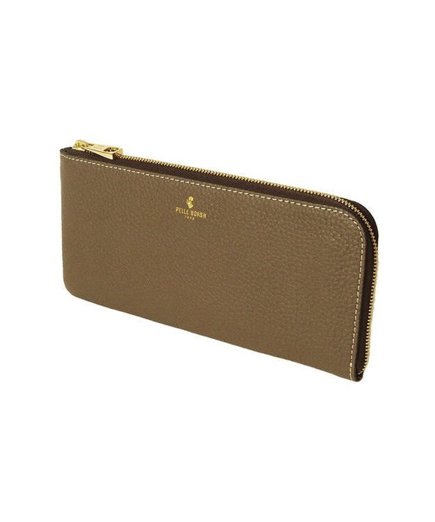 PELLE BORSA L字ファスナー長財布 Reinette Goods レネットグッズ 47184785 トープ