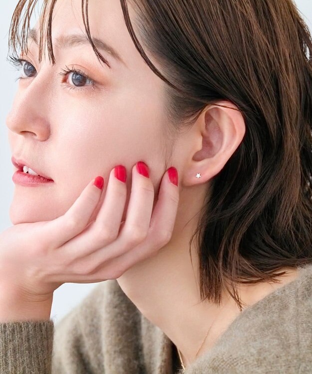 Phoebe 【K10】プチスターピアス(片耳) ゴールド