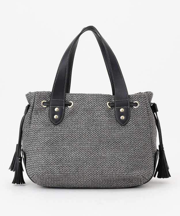 LA BAGAGERIE サイドタッセルサマートート　Mサイズ グレー