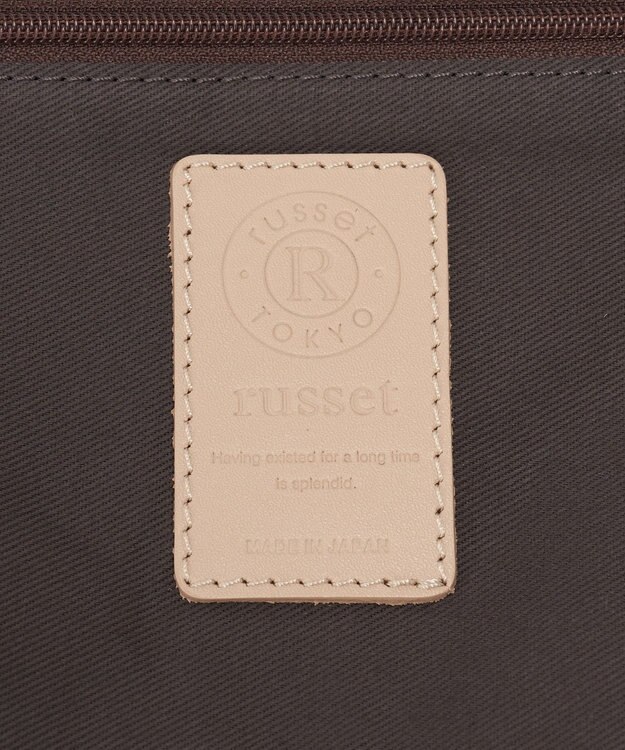 russet 《WEB限定》ソフトレザー2WAYミニトートバッグ(CE-1672-WEB) Black