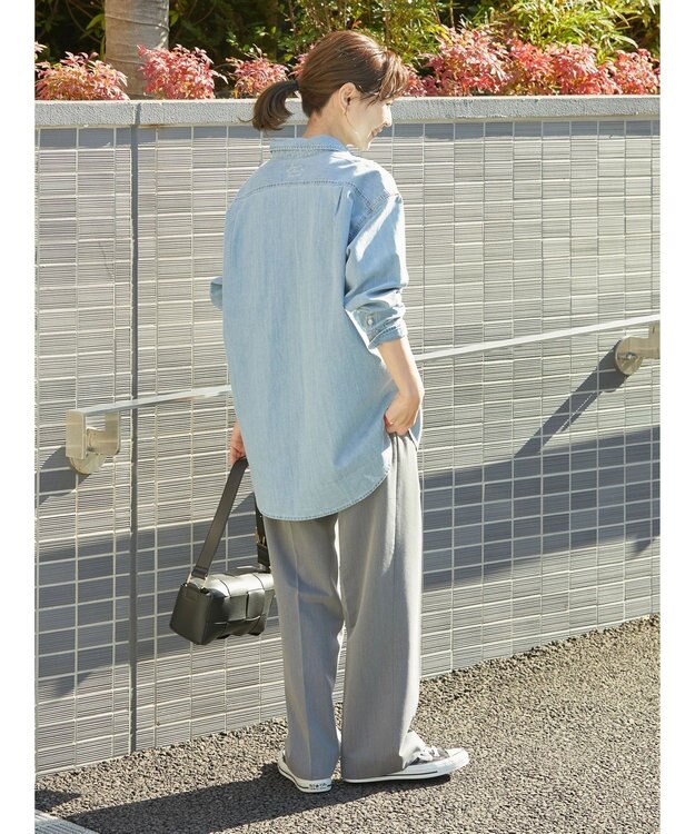 AMERICAN HOLIC Ｗポケットデニムシャツ Indigo