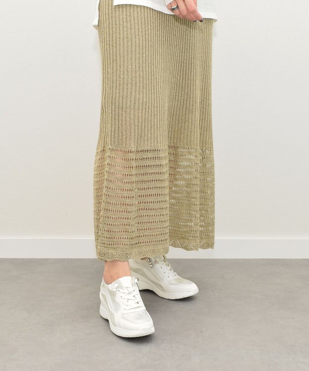 Bridget Birkin 【Round About】ヒールアップスニーカー ホワイトコンビ