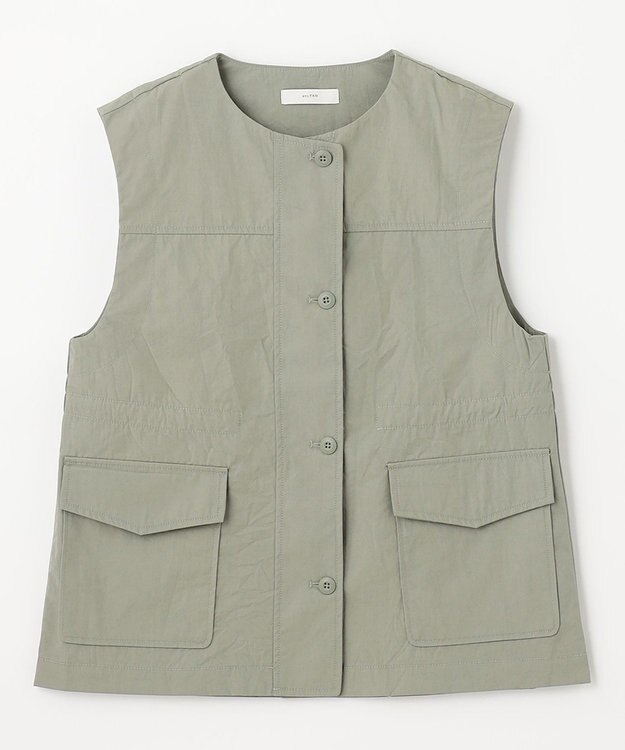 ANY L ミリタリーベスト カーキ系