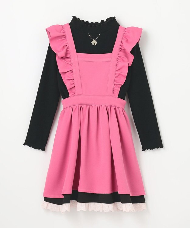 ANY KIDS 【カードキャプターさくら×any FAM】コスチューム風セット (クロウカード編) ピンク