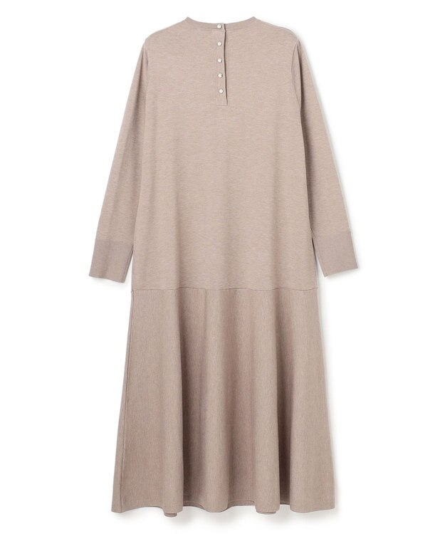 UNFILO マイビューティニット フレアワンピース モカ