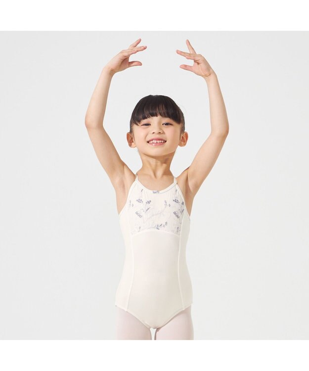 Chacott キャミソールレオタード オフホワイト