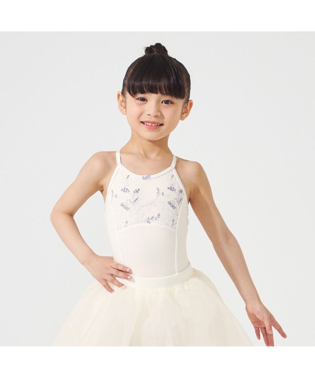 Chacott キャミソールレオタード オフホワイト