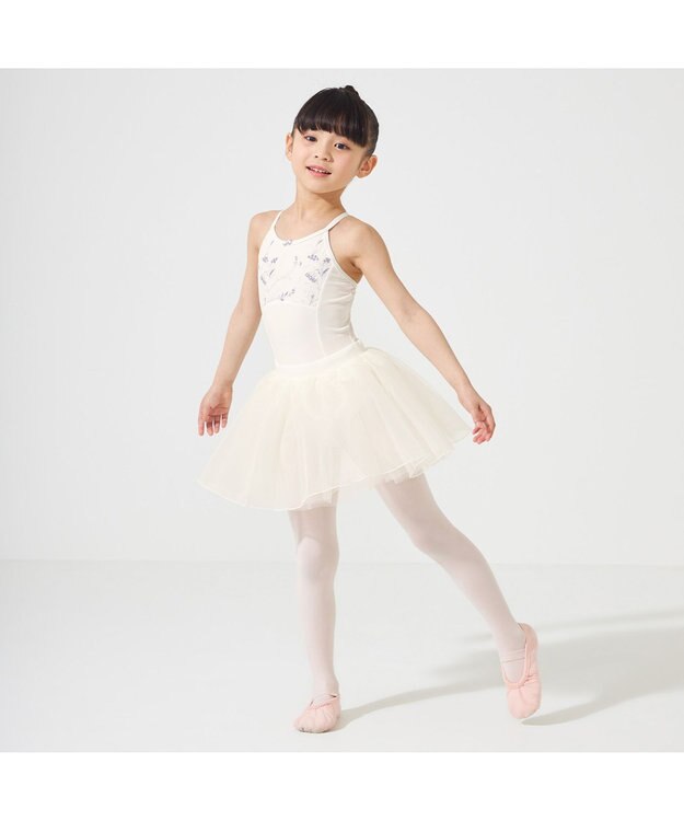 Chacott キャミソールレオタード オフホワイト