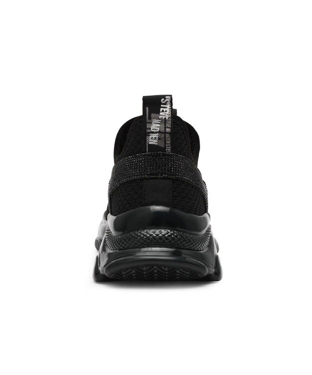 STEVE MADDEN MATCH-RE ストーンスポーティースニーカー ブラックブラック