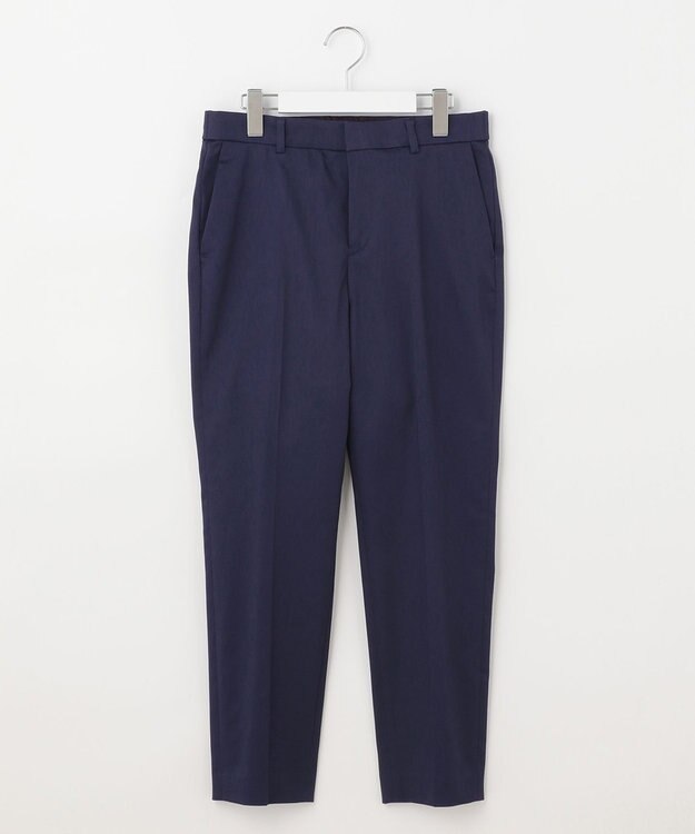 自由区 【接触冷感・撥水防汚加工】COOLMAX テーパードパンツ ブルー系