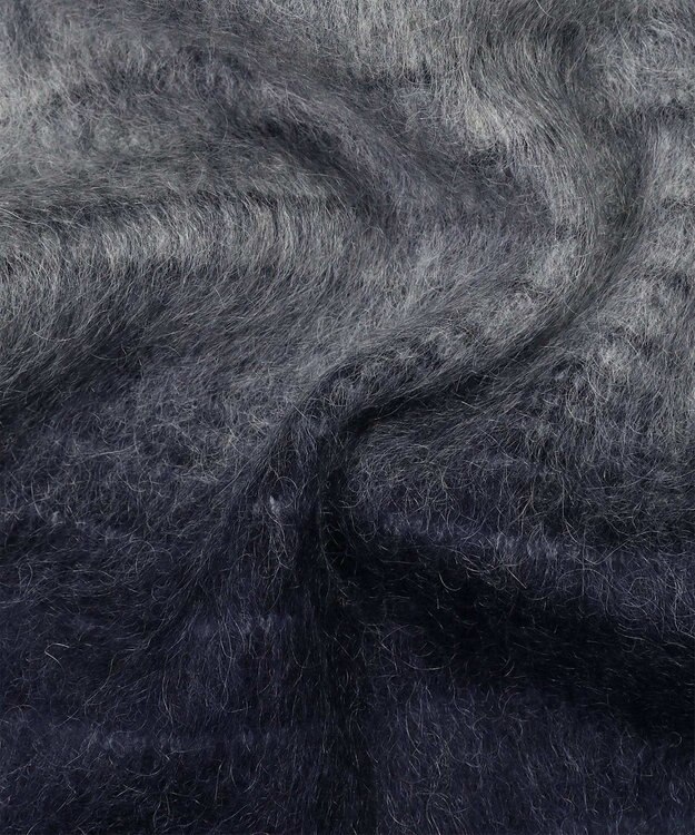 Paul Smith モヘア ミックス マフラー ネイビー