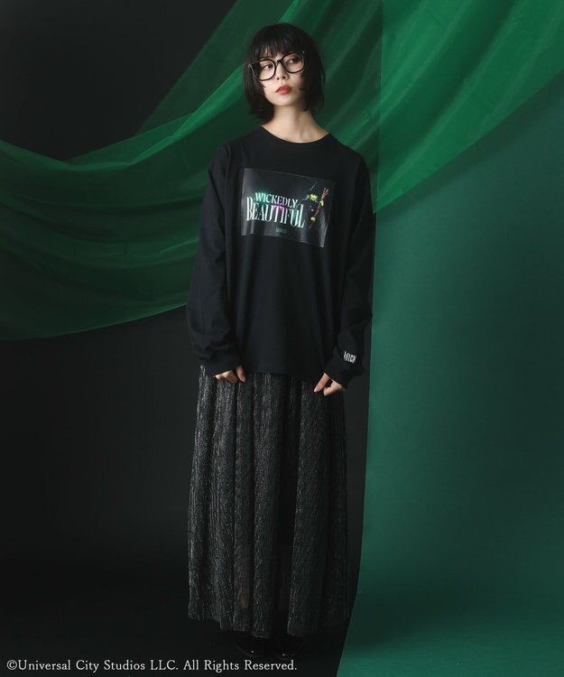 Green Parks ■ＷＩＣＫＥＤ　グラフィックロンＴ Black