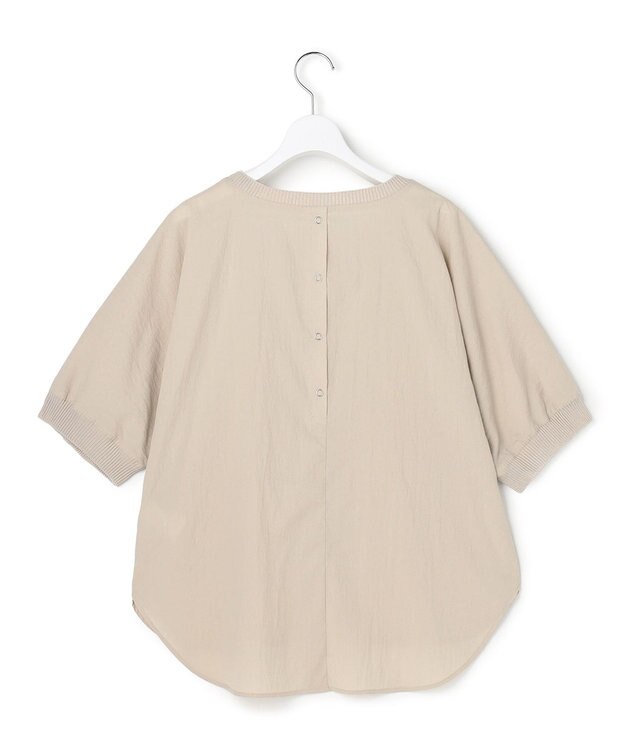 J.PRESS YORK STREET 【WOMEN】リヨセルコットン ドルマンブラウス ベージュ系