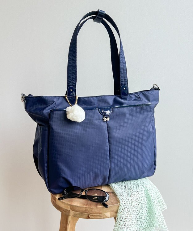 ACE BAGS & LUGGAGE Kanana project COLLECTION シェリ トートバッグ 17946 カナナプロジェクト コレクション ネイビー