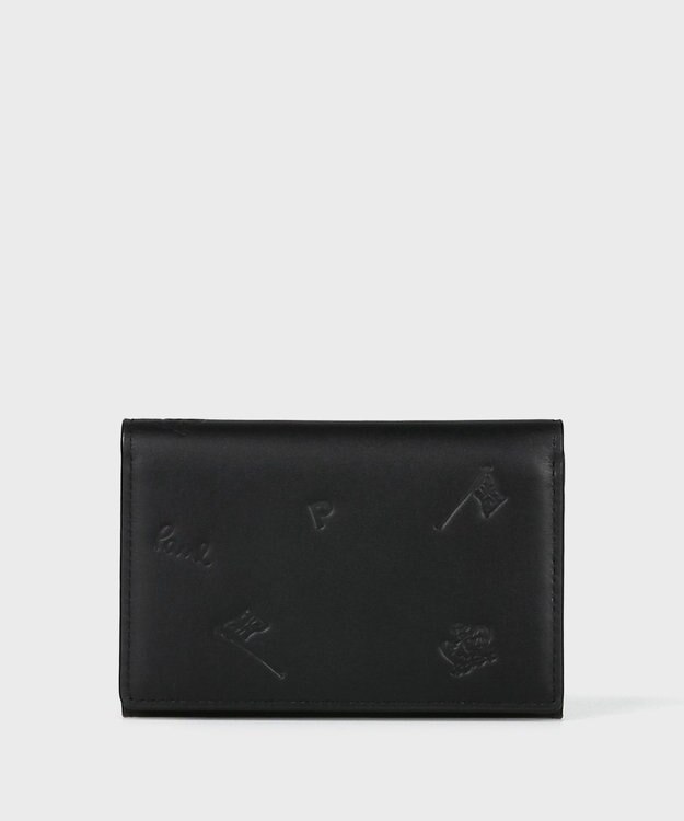 Paul Smith PS Paul Smith ドローイング 名刺入れ ブラック