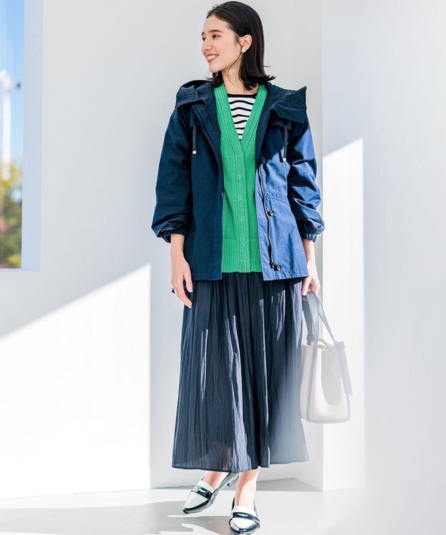 組曲 【WEB限定】SOBANEラメカーディガン グリーン系