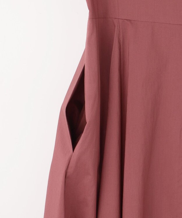 組曲 S コットンローン フレアワンピース 【WEB限定】ブラウンピーチ系9