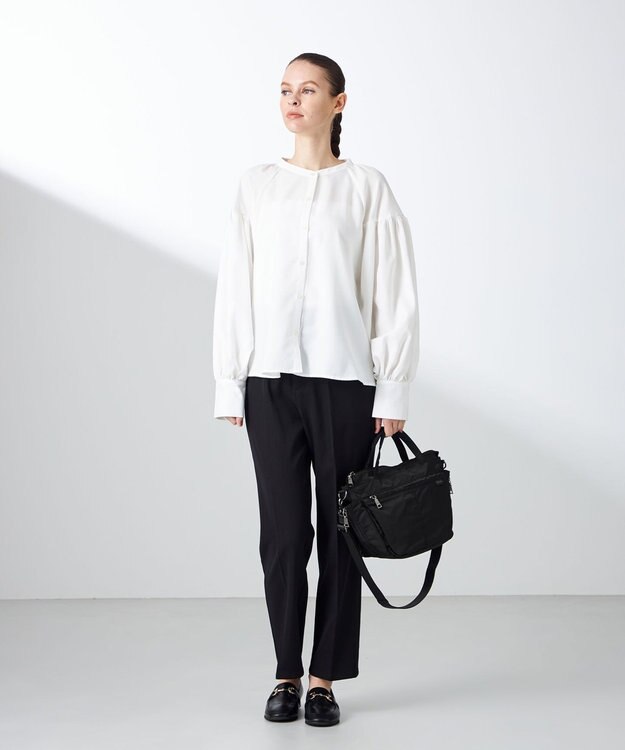 Y'SACCS 【Y’SACCS vous et】サイドジップ2WAYミニトート ブラック