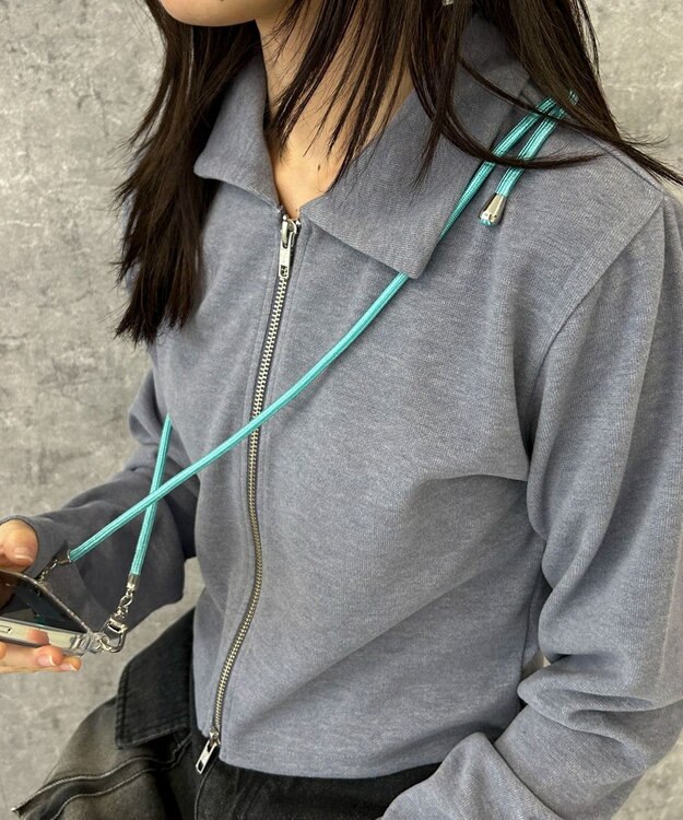 WEGO 細ロープストラップ ブルーその他