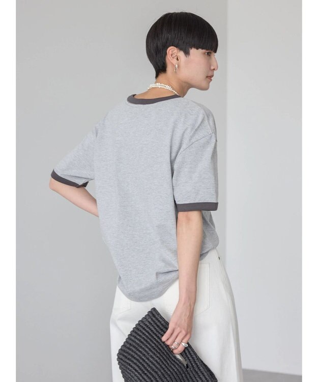 AMERICAN HOLIC リンガーロゴプルオーバー2 Gray Mixture