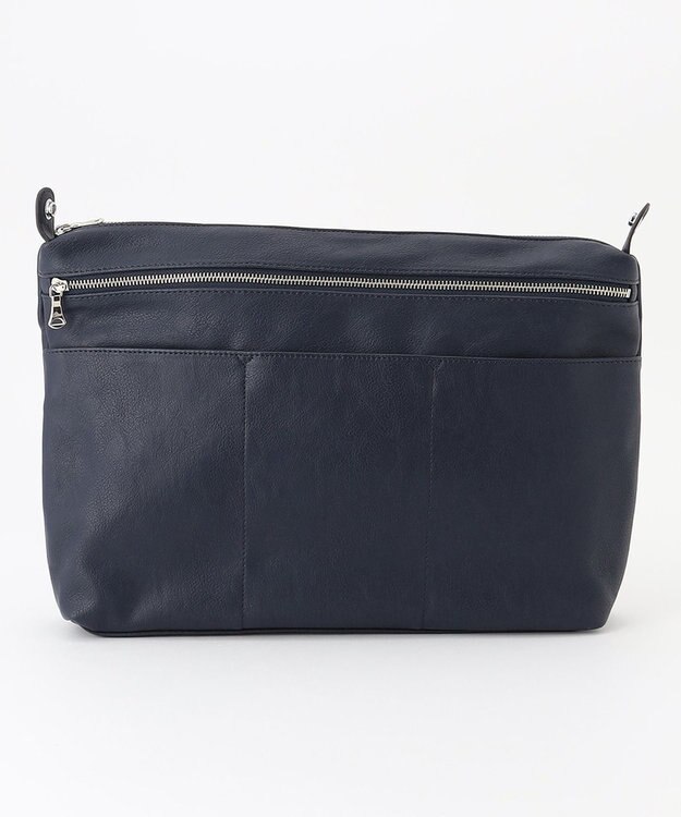 UNBILLION Otias アンティークタイプ合皮ビジネストート ネイビー