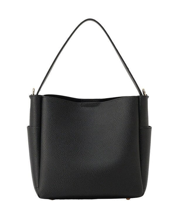 AMERICAN HOLIC 【2点セット】2WAYワンハンドルミニトート+ポーチ Black