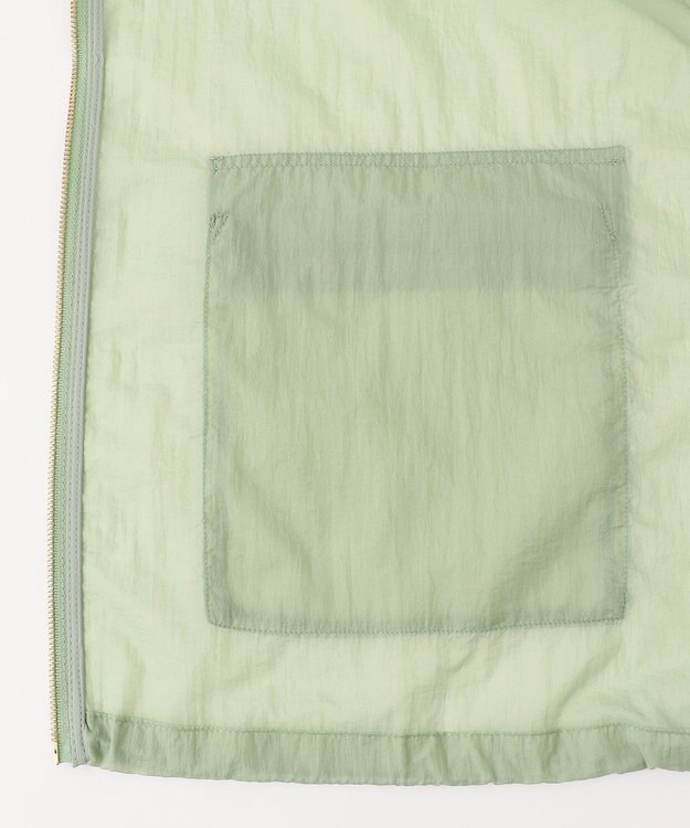 ANY 【WEB限定】シアーフードブルゾン オリーブ