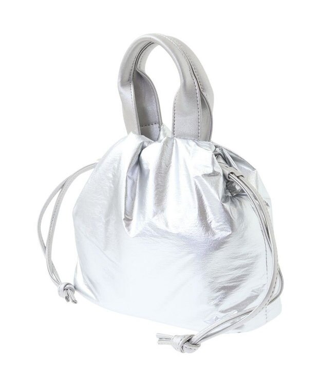 Green Parks ＯＹＯ．ＨＡ　中綿ミニ巾着バッグⅡ Silver