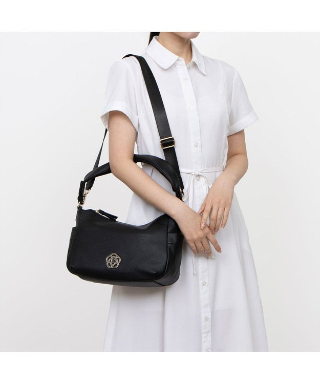 CLATHAS シトロン 2wayハンドバッグ（大） ブラック