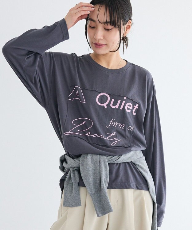 CRAFT STANDARD BOUTIQUE ロゴプリントロンTee Dark Gray
