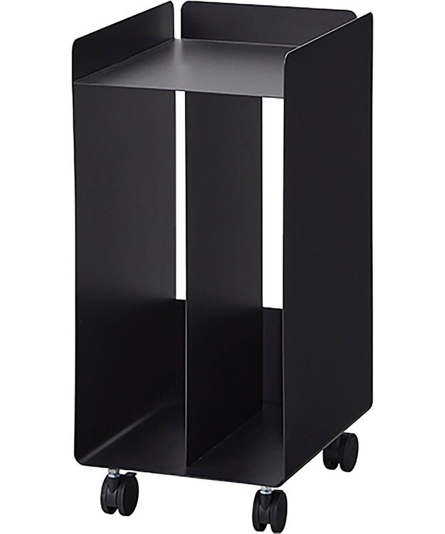 tower ピアノ下楽譜収納ワゴン タワー ブラック ブラック